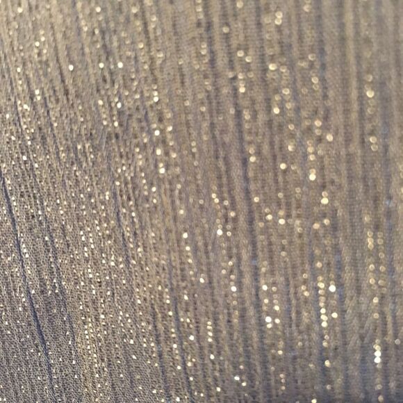 Grey metallic lavender Chiffon 2 in 1 Blouse - Picture 11 of 14